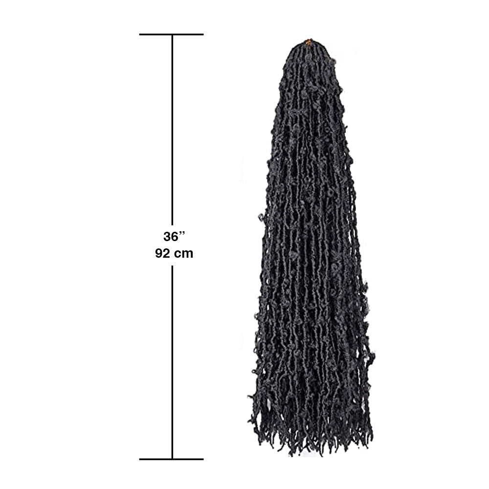 36 Inch Butterfly Locs - 1B - Hautaine