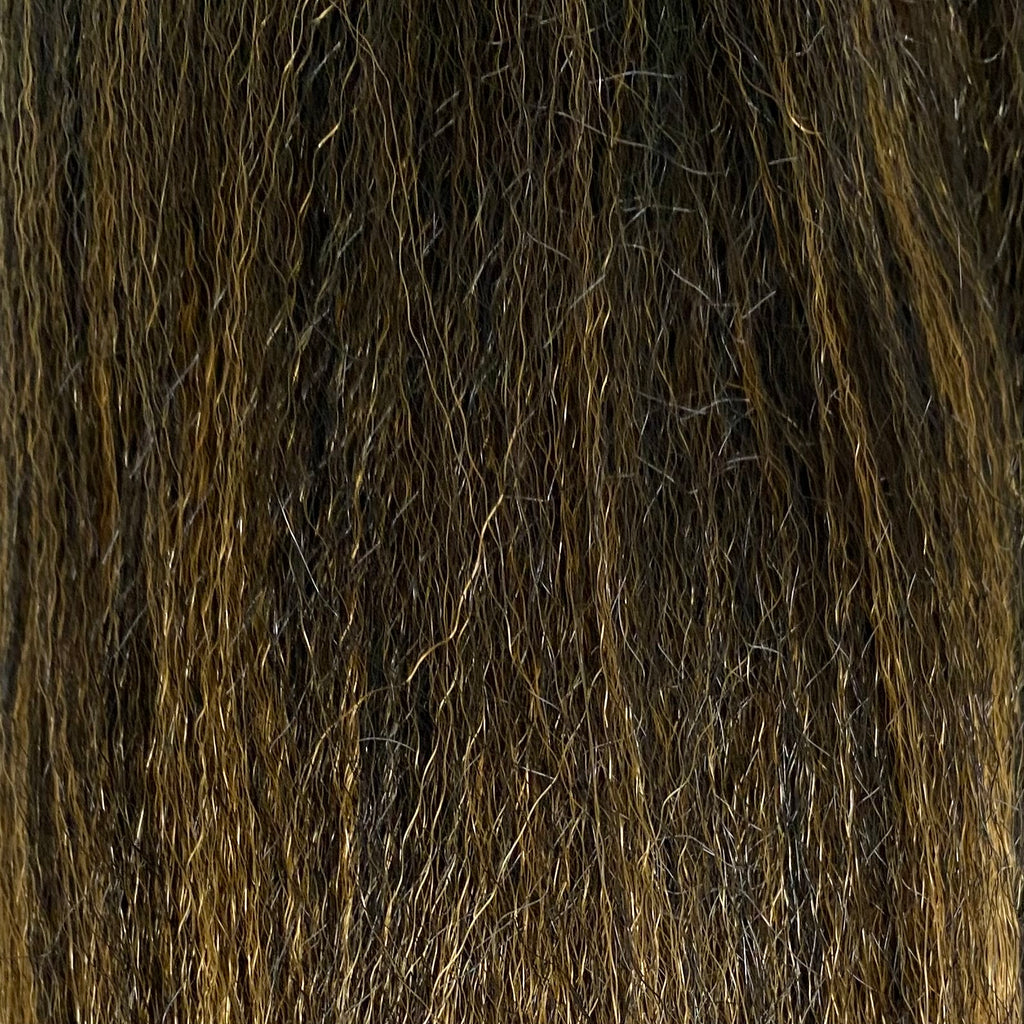 Ombre - Tresse de cheveux pré-étirée - #1B/27 - Latte Macchiato