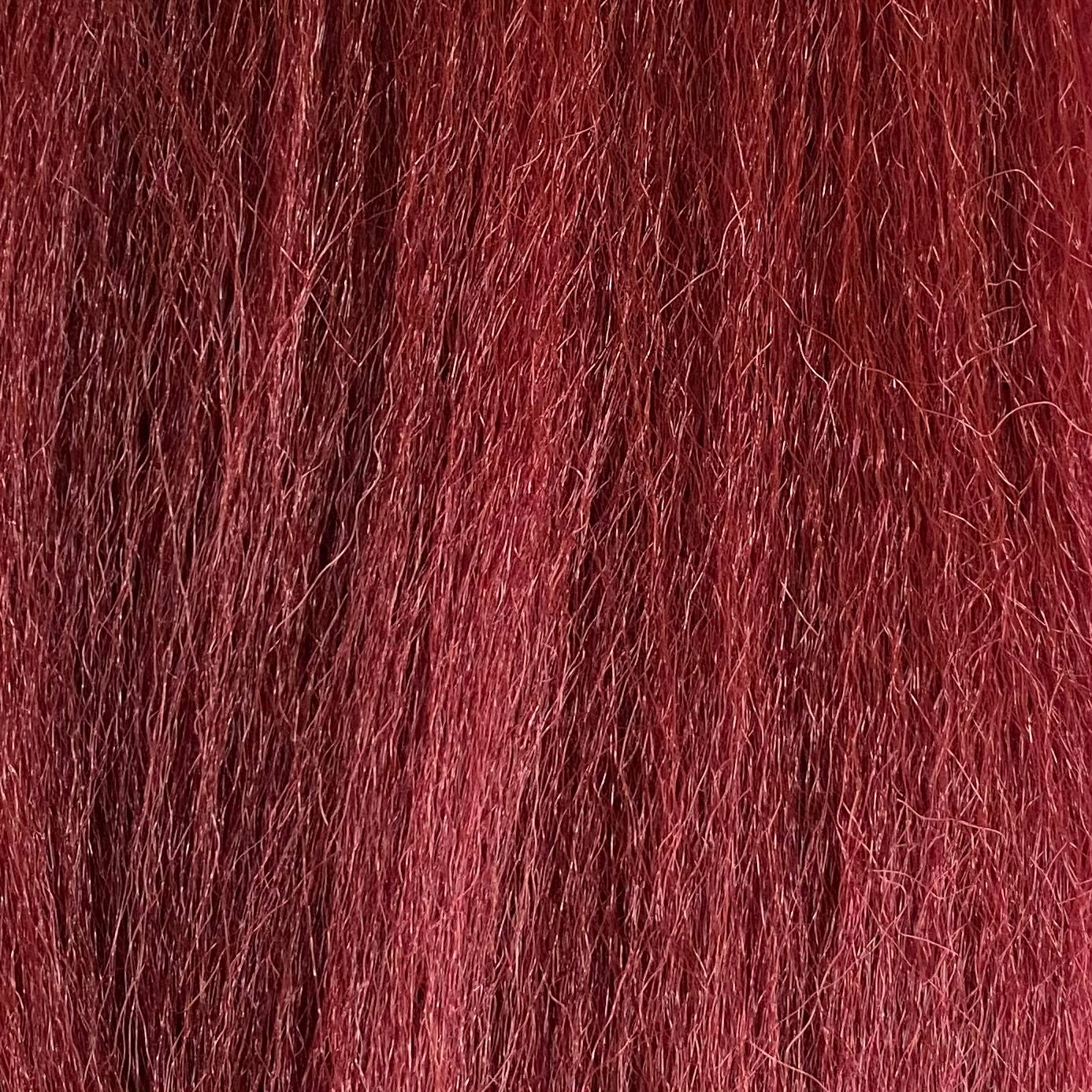 Tresse de cheveux pré-étirée - #900 - Rubis